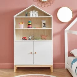 Armoire TINY Blanc 2 Portes 80cm