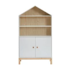 Armoire TINY Blanc 2 Portes 80cm -Canapé Rêve Promos Magasin armoire tiny blanc 2 tiroirs 4
