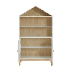 Armoire TINY Blanc 2 Portes 80cm -Canapé Rêve Promos Magasin armoire tiny blanc 2 tiroirs 5