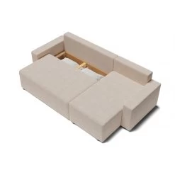 Canapé D'angle ALMA Convertible Tissu Beige 4 Places 14 Canapé D'angle ALMA Convertible Tissu Beige 4 Places -Canapé Rêve Promos Magasin canape angle alma convertible tissu beige 4 places 4