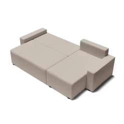 Canapé D'angle ALMA Convertible Velours Côtelé Grège 4 Places 13 Canapé D'angle ALMA Convertible Velours Côtelé Grège 4 Places -Canapé Rêve Promos Magasin canape angle alma convertible velours cotele grege 4 places 3