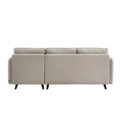 Canapé D'angle IDAHO Tissu Sable Fixe -Canapé Rêve Promos Magasin canape angle idaho tissu sable angle fixe 3