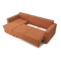 Canapé D'angle KRISTI Convertible Tissu Rouille 4 Places 14 Canapé D'angle KRISTI Convertible Tissu Rouille 4 Places -Canapé Rêve Promos Magasin canape angle kristi convertible tissu rouille 4 places 4