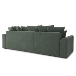 Canapé D'angle NOVA Convertible Tissu Vert 4 Places -Canapé Rêve Promos Magasin canape angle nova convertible tissu vert 4 places 5