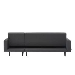 Canapé D'angle LUXURY Convertible Tissu Anthracite 4 Places -Canapé Rêve Promos Magasin canape d angle luxury convertible tissu anthracite 4 places 6