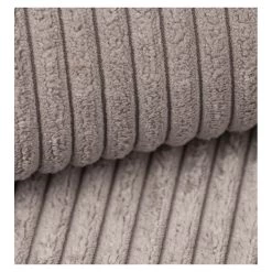 Canapé D'angle MIRA Convertible Et Réversible Velours Côtelé Grège -Canapé Rêve Promos Magasin canape d angle mira convertible et reversible velours cotele grege 7