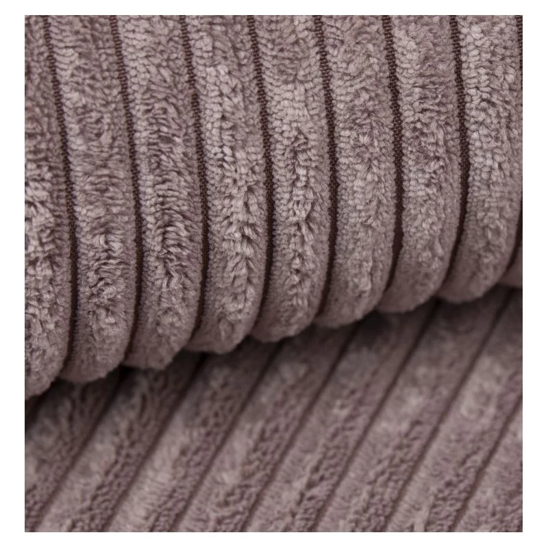 Canapé D'angle MIRA Convertible Et Réversible Velours Côtelé Mauve 8 Canapé D'angle MIRA Convertible Et Réversible Velours Côtelé Mauve – Image 8