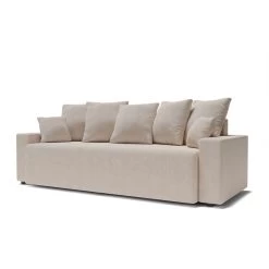 Canapé Droit ALMA Convertible Tissu Beige 3 Places 12 Canapé Droit ALMA Convertible Tissu Beige 3 Places -Canapé Rêve Promos Magasin canape droit alma convertible tissu beige 3 places 2