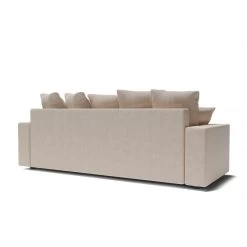 Canapé Droit ALMA Convertible Tissu Beige 3 Places 15 Canapé Droit ALMA Convertible Tissu Beige 3 Places -Canapé Rêve Promos Magasin canape droit alma convertible tissu beige 3 places 5