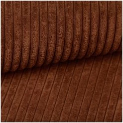 Canapé Droit ALMA Convertible Velours Côtelé Terracotta 3 Places -Canapé Rêve Promos Magasin canape droit alma convertible velours cotele terracotta 3 places 7