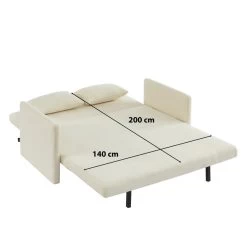 Canapé Droit JADE En Tissu Bouclette Beige Convertible 3 Places -Canapé Rêve Promos Magasin canape droit jade en tissu bouclette beige convertible 3 places 7