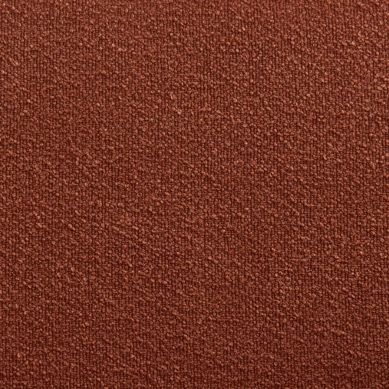 Canapé Droit JADE En Tissu Bouclette Terracotta Convertible 3 Places 6 Canapé Droit JADE En Tissu Bouclette Terracotta Convertible 3 Places – Image 6