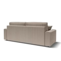 Canapé Droit MILO Convertible Velours Côtelé Grège 3 Places 15 Canapé Droit MILO Convertible Velours Côtelé Grège 3 Places -Canapé Rêve Promos Magasin canape droit milo convertible velours cotele grege 3 places 5