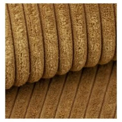 Canapé Droit MIRA Convertible Velours Côtelé Moutarde -Canapé Rêve Promos Magasin canape droit mira convertible velours cotele moutarde 3plcs 7