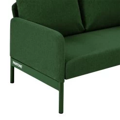 Canapé Droit PANTONE Fixe Tissu Vert Olive 2 Places -Canapé Rêve Promos Magasin canape droit pantone fixe tissu vert 2 places 4