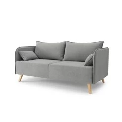 Canapé Droit SARAH Fixe Tissu Gris 3 Places 9 Canapé Droit SARAH Fixe Tissu Gris 3 Places -Canapé Rêve Promos Magasin canape droit sarah fixe tissu gris 3 places 2