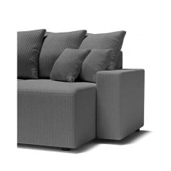 Canapé Panoramique ALMA Convertible Velours Côtelé Gris Souris 6 Places 16 Canapé Panoramique ALMA Convertible Velours Côtelé Gris Souris 6 Places -Canapé Rêve Promos Magasin canape panoramique alma convertible velours cotele gris souris 6 places 6