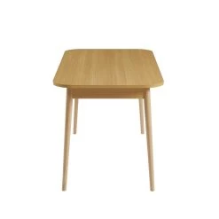 Ensemble Repas MACARON Effet Chêne Et Velours Beige 4 Chaises -Canapé Rêve Promos Magasin ensemble repas macaron effet chene et velours beige 4 chaises 5