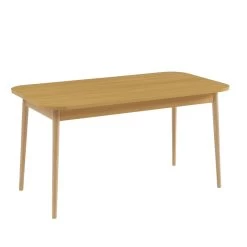 Ensemble Repas MACARON Effet Chêne Et Velours Gris 4 Chaises -Canapé Rêve Promos Magasin ensemble repas macaron effet chene et velours gris 4 chaises 3