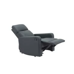 Fauteuil Relax CARLA En PU Noir Avec Fonction électrique -Canapé Rêve Promos Magasin fauteuil relax carla en pu noir avec fonction electrique 3