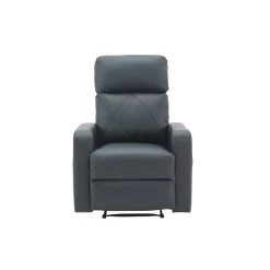 Fauteuil Relax CARLA En PU Noir Avec Fonction Manuel -Canapé Rêve Promos Magasin fauteuil relax carla en pu noir avec fonction manuel 2