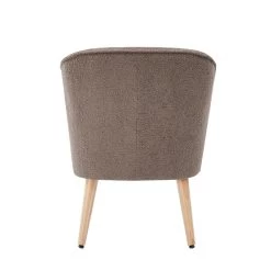 Fauteuil TIVOLI Tissu Bouclette Taupe 9 Fauteuil TIVOLI Tissu Bouclette Taupe -Canapé Rêve Promos Magasin fauteuil tivoli en teddy taupe 3