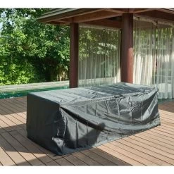 Housse De Protection Pour Ensemble Repas 8 Places Noir