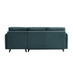 Canapé D'angle IDAHO En Tissu Bleu Vert Convertible 11 Canapé D'angle IDAHO En Tissu Bleu Vert Convertible -Canapé Rêve Promos Magasin idahoancvtxblvr canape angle 4