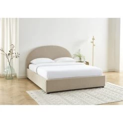 Lit Coffre OLAF Tissu Bouclette Beige 160x200 Sommier Inclus 12 Lit Coffre OLAF Tissu Bouclette Beige 160x200 Sommier Inclus -Canapé Rêve Promos Magasin lit coffre olaf laine bouclee beige 160x200 sommier inclus 1