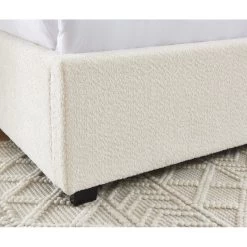 Lit Coffre OLAF Tissu Bouclette écru 160x200 Sommier Inclus 15 Lit Coffre OLAF Tissu Bouclette écru 160x200 Sommier Inclus -Canapé Rêve Promos Magasin lit coffre olaf laine bouclee ecru 160x200 sommier inclus 4