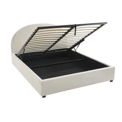Lit Coffre OLAF Tissu Bouclette écru 160x200 Sommier Inclus 17 Lit Coffre OLAF Tissu Bouclette écru 160x200 Sommier Inclus -Canapé Rêve Promos Magasin lit coffre olaf laine bouclee ecru 160x200 sommier inclus 6