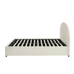 Lit Coffre OLAF Tissu Bouclette écru 160x200 Sommier Inclus 19 Lit Coffre OLAF Tissu Bouclette écru 160x200 Sommier Inclus -Canapé Rêve Promos Magasin lit coffre olaf laine bouclee ecru 160x200 sommier inclus 8