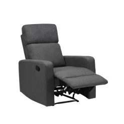 Fauteuil Relax Large LOVA En Tissu Gris Foncé Avec Fonction Manuel 13 Fauteuil Relax Large LOVA En Tissu Gris Foncé Avec Fonction Manuel -Canapé Rêve Promos Magasin lova relax gris fonce normal 3
