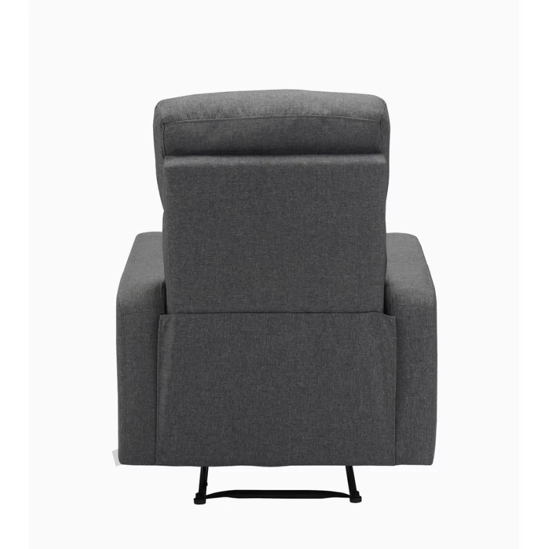 Fauteuil Relax Large LOVA En Tissu Gris Foncé Avec Fonction Manuel 7 Fauteuil Relax Large LOVA En Tissu Gris Foncé Avec Fonction Manuel – Image 7