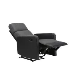 Fauteuil Relax Small LOVA PU Noir Et Tissu Gris Foncé Avec Fonction Manuel 14 Fauteuil Relax Small LOVA PU Noir Et Tissu Gris Foncé Avec Fonction Manuel -Canapé Rêve Promos Magasin lova relax nrgrf small 4