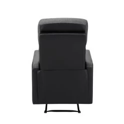 Fauteuil Relax Small LOVA PU Noir Et Tissu Gris Foncé Avec Fonction Manuel 16 Fauteuil Relax Small LOVA PU Noir Et Tissu Gris Foncé Avec Fonction Manuel -Canapé Rêve Promos Magasin lova relax nrgrf small 6