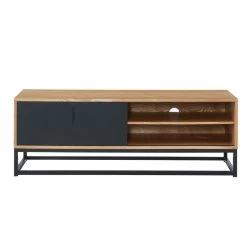 Meuble Tv BRIXTON Placage Frêne 1 Porte 120cm -Canapé Rêve Promos Magasin meuble tv brixton 120cm 5