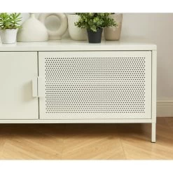 Meuble Tv PANTONE Métal Beige Sable 120cm 11 Meuble Tv PANTONE Métal Beige Sable 120cm -Canapé Rêve Promos Magasin meuble tv pantone metal beige sable l120cm 2