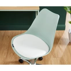 Canapé Rêve Promos Magasin -Canapé Rêve Promos Magasin pantone chaise de bureau vert menthe 5 pieds a roue 1