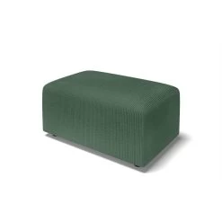 Pouf MILO Velours Côtelé Vert 1 Place 8 Pouf MILO Velours Côtelé Vert 1 Place -Canapé Rêve Promos Magasin pouf milo velours cotele vert 1 place 2