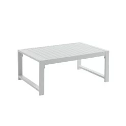 Salon De Jardin ALDO Aluminium 4 Places Coloris Blanc -Canapé Rêve Promos Magasin salon de jardin aldo aluminium 5 places coloris blanc 6