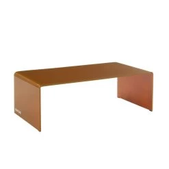 Table Basse PANTONE Verre Courbé Caramel 120cm 10 Table Basse PANTONE Verre Courbé Caramel 120cm -Canapé Rêve Promos Magasin table basse pantone verre courbe caramel 120cm 3