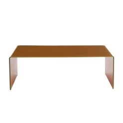 Table Basse PANTONE Verre Courbé Caramel 120cm 11 Table Basse PANTONE Verre Courbé Caramel 120cm -Canapé Rêve Promos Magasin table basse pantone verre courbe caramel 120cm 4