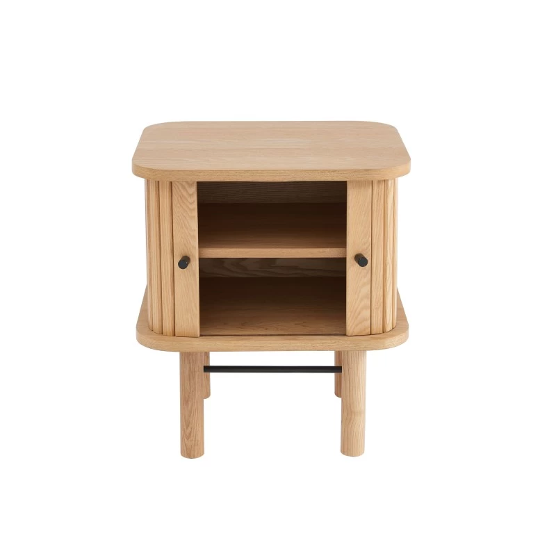 Table De Chevet ERNEST Frêne Portes Tambour 8 Table De Chevet ERNEST Frêne Portes Tambour – Image 8