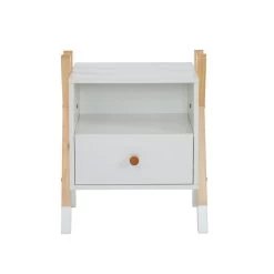 Table De Chevet TIPI Blanc 1 Tiroir -Canapé Rêve Promos Magasin table de chevet tipi blanc 1 tiroir 5