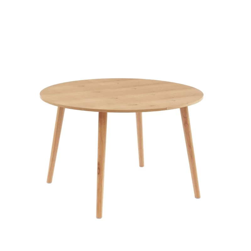 Table Extensible ORACLE Placage Chêne 160cm 5 Table Extensible ORACLE Placage Chêne 160cm – Image 5